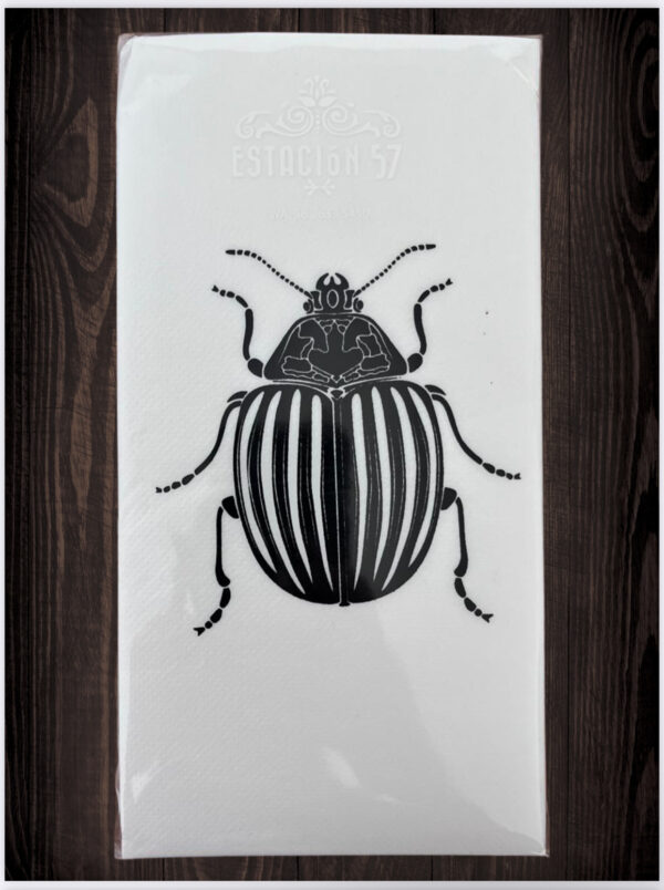 TOALLAS DE BAÑO ESCARABAJO NEGRO