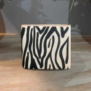 CUBO MINI ANIMAL PRINT CEBRA