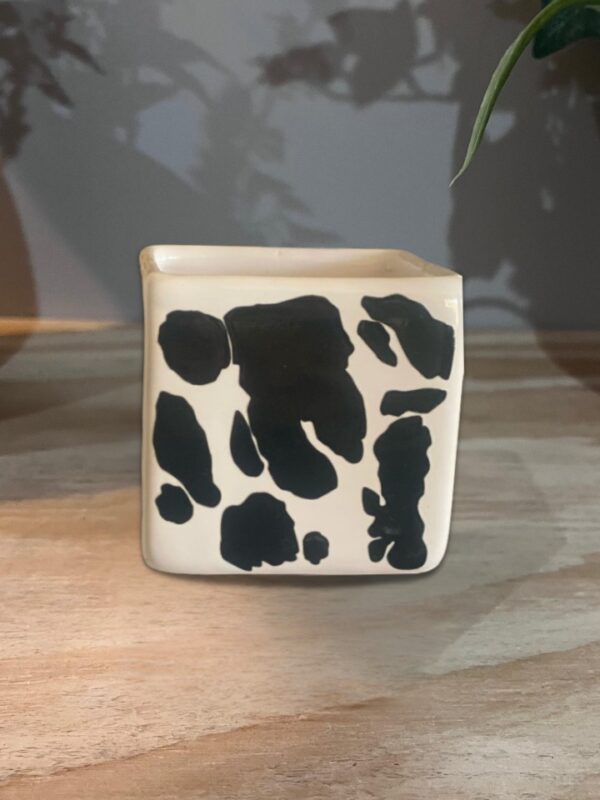 CUBO MINI ANIMAL PRINT VACA