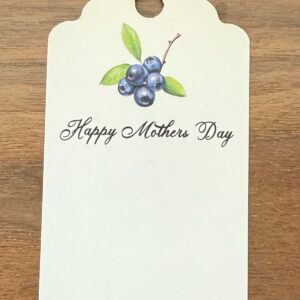 TAG BLUE BERRY DIA DE LAS MADRES