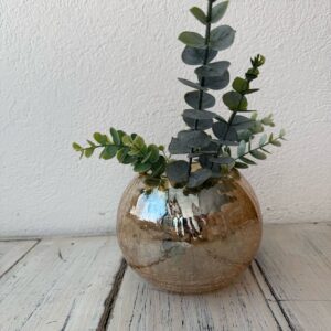FLORERO AMBAR PECERA