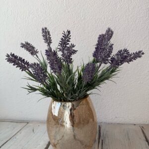 FLORERO AMBAR HUEVO